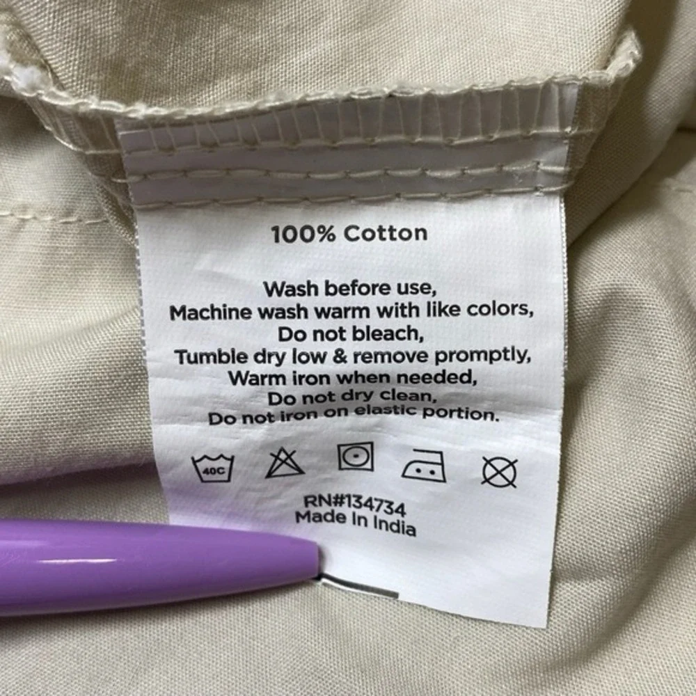 Color Sense Sheet SET 3 Standard Pillowcases 1 Queen Flat Sheet‎ Sateen Hygge